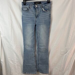 Indigo Rein Light Blue Flare Jeans